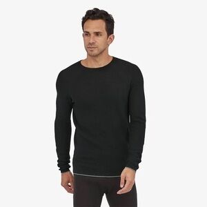 Patagonia Ms Capilene Air Crew Merino Wool Long Sleeve Base Layer Sweater - XXL